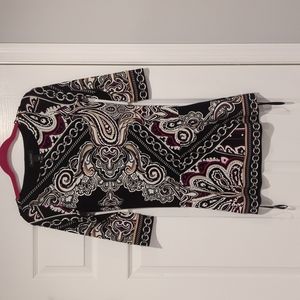 WHBM geometric tunic